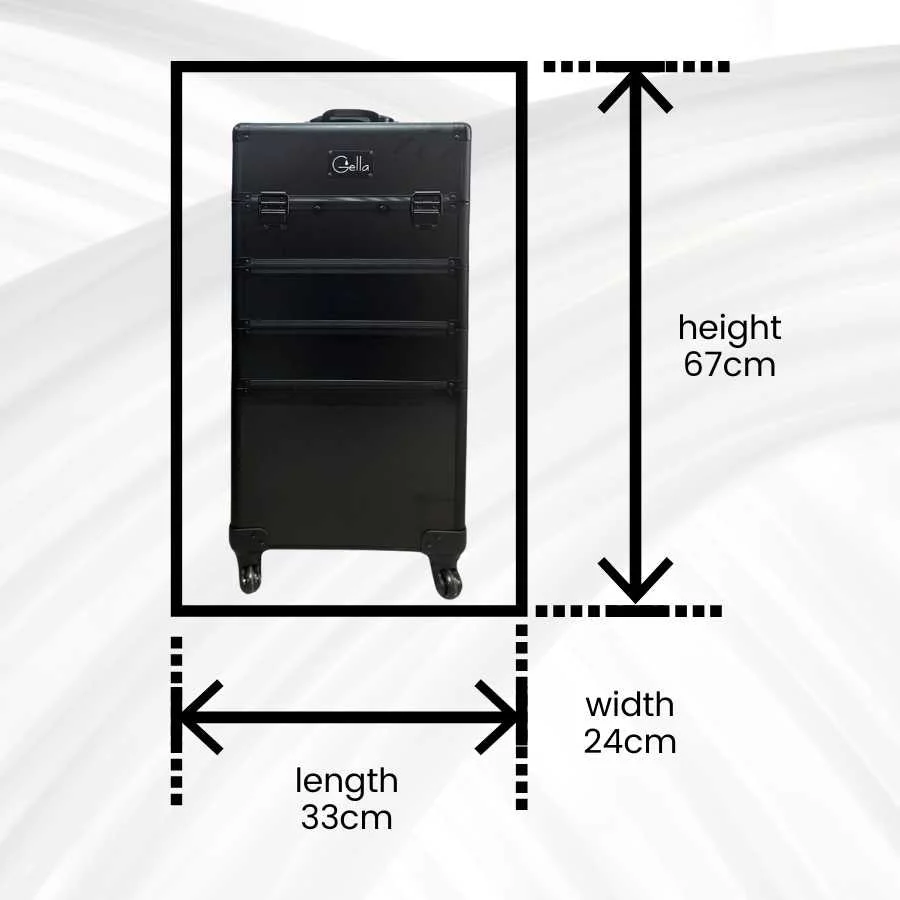 Nail Storage Trolley Case With Inserts - Image 7