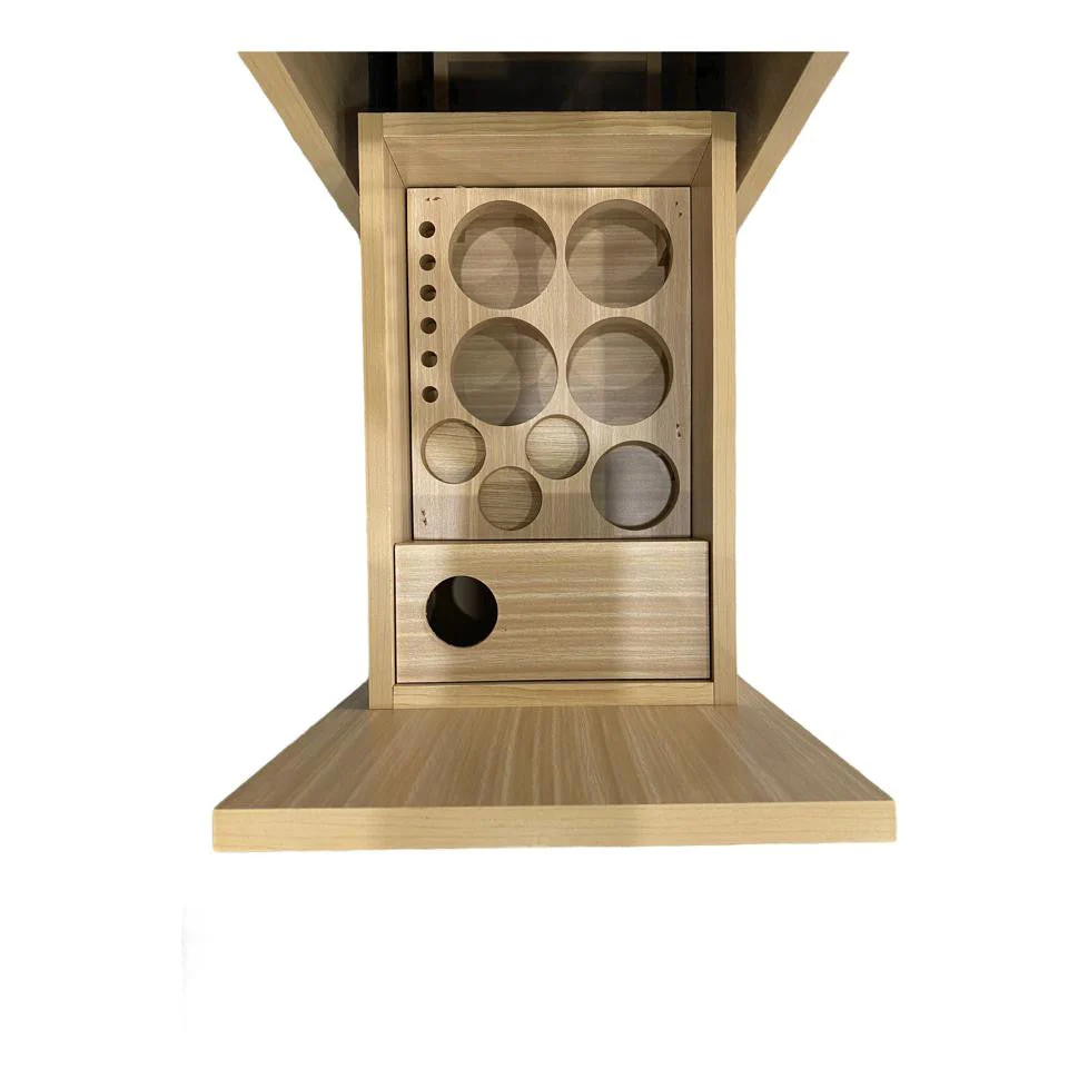 Nail Table Wood 2 with Dust collector - Image 4