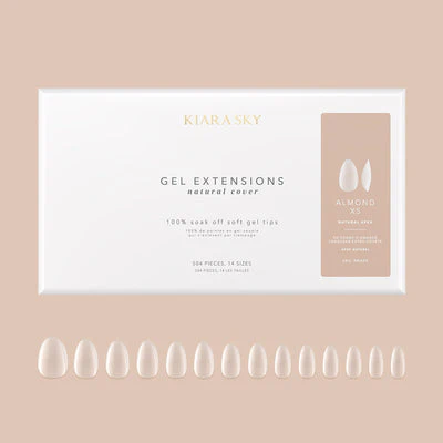 Natural Gel Extensions - NNAXS Almond XS - Image 2
