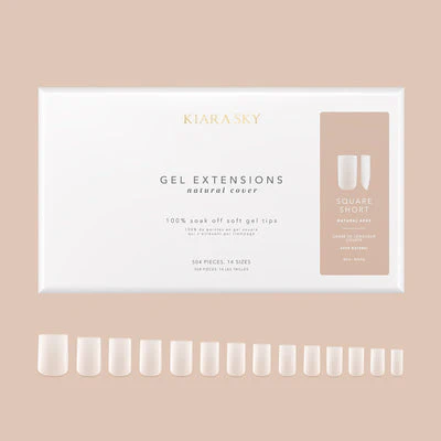 Natural Gel Extensions - NNSS Square Short - Image 2