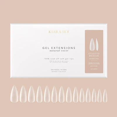 Natural Gel Extensions - NNSTM Stiletto M - Image 2