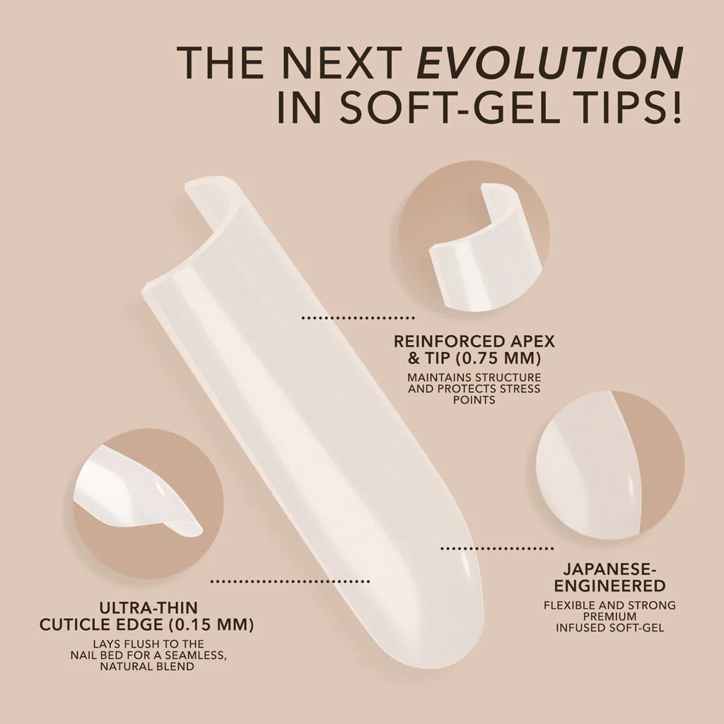 Natural Gel Extensions - NNSTM Stiletto M - Image 4