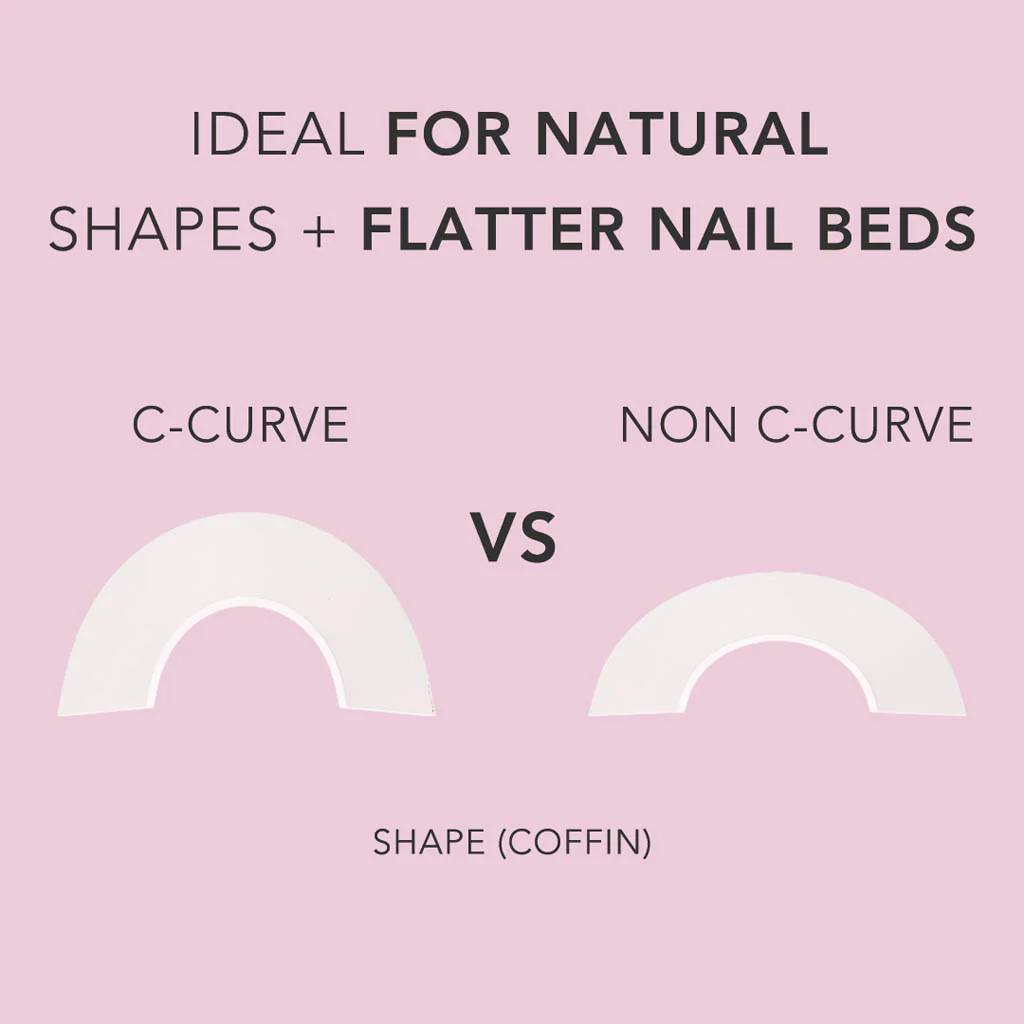 Non C-Curve Tip - NONCN01 XXL Coffin Natural 500pc - Image 3