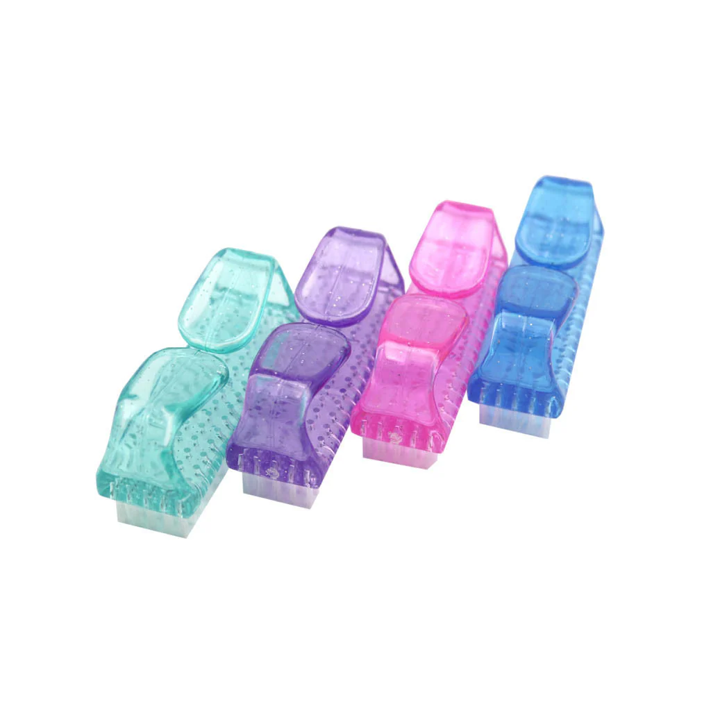 Pedi Brush Clear Assorted Colours - Image 3