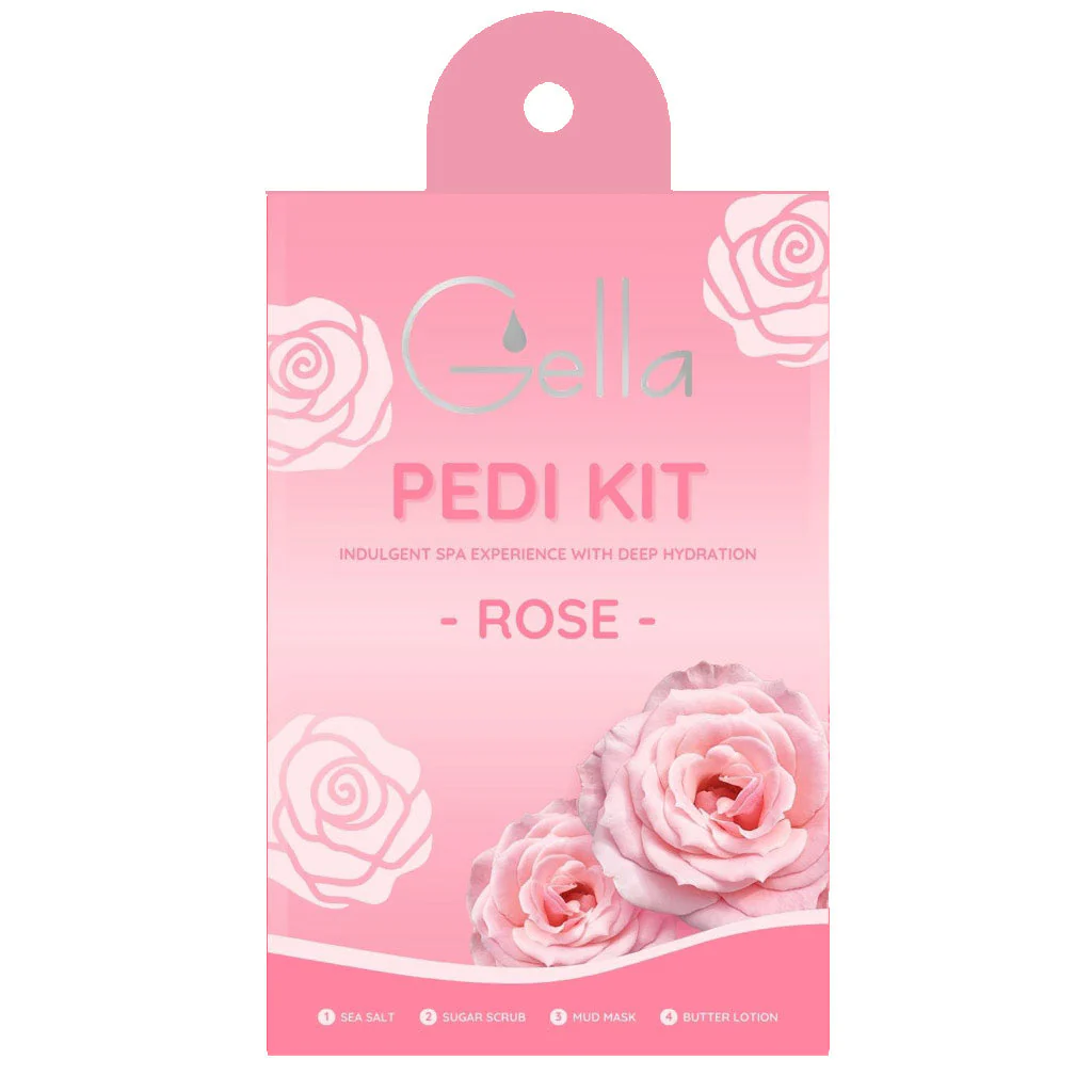 Pedi Kit 4 Steps - Rose 50pc (Carton) - Image 2