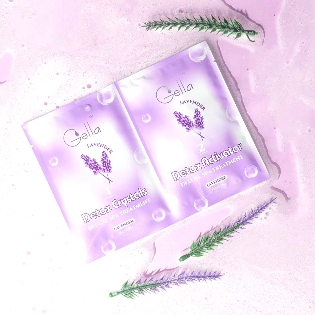 Pedi Soak 2 Step - Lavender Detox Crystals & Activator 1pc - Image 2