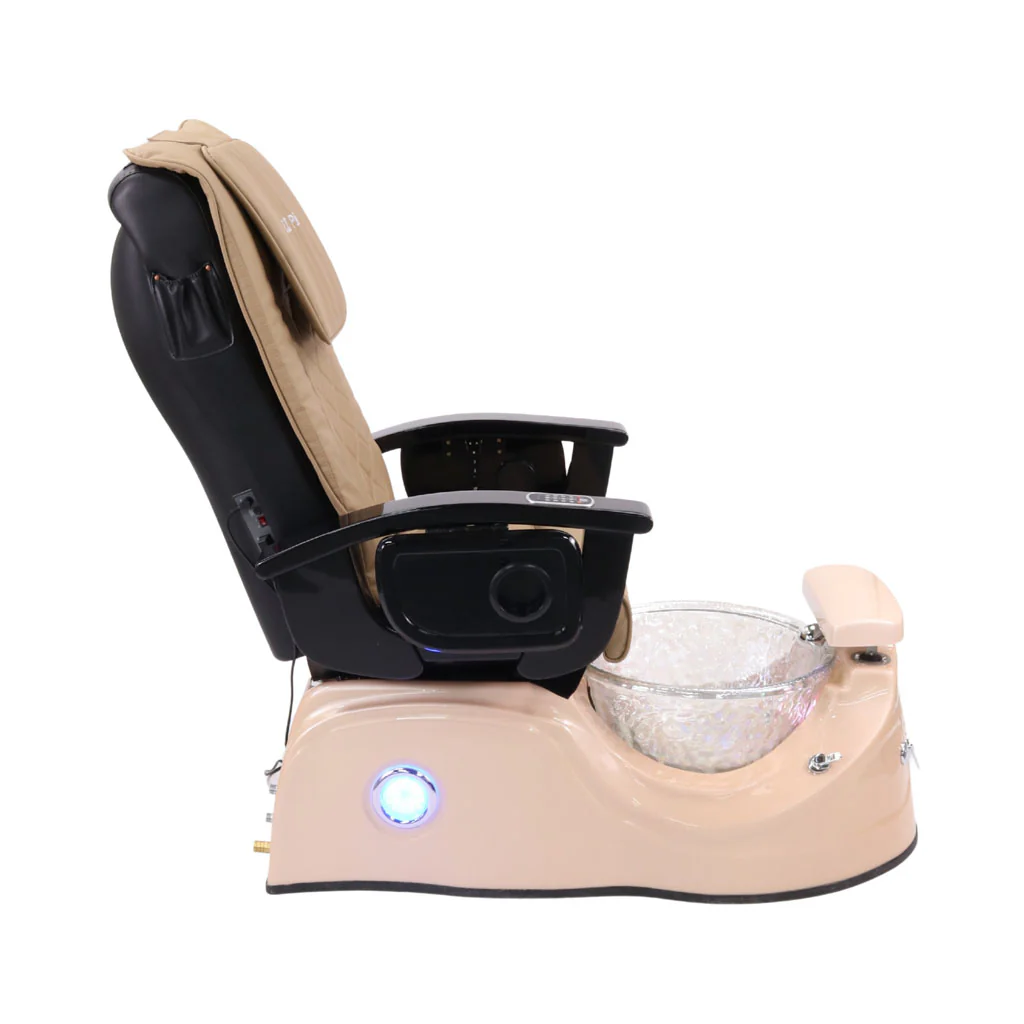 Pedicure Spa Chair - Cloud (Black | Beige | Pink) - Image 3