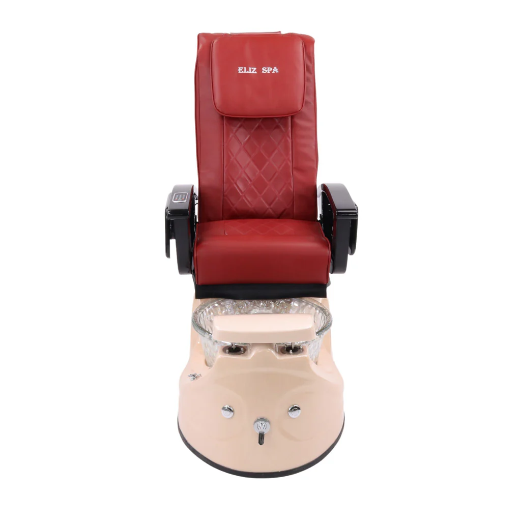 Pedicure Spa Chair - Cloud (Black | Red | Pink) - Image 2