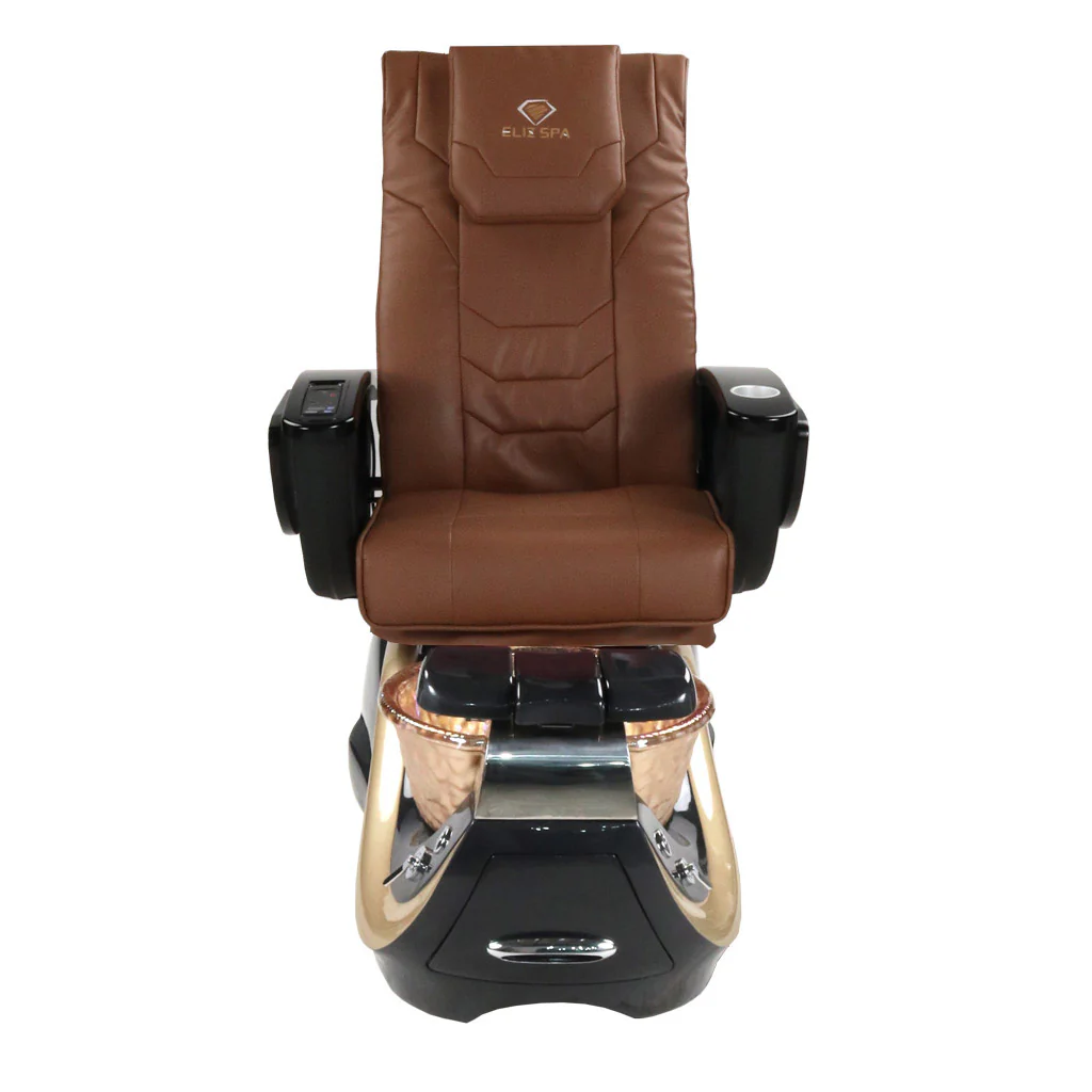Pedicure Spa Chair - Divine (Black | Cappuccino | Black) - Image 2