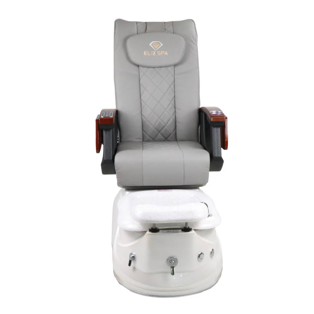 Pedicure Spa Chair - Pearl (Black | Grey | White) - Image 5