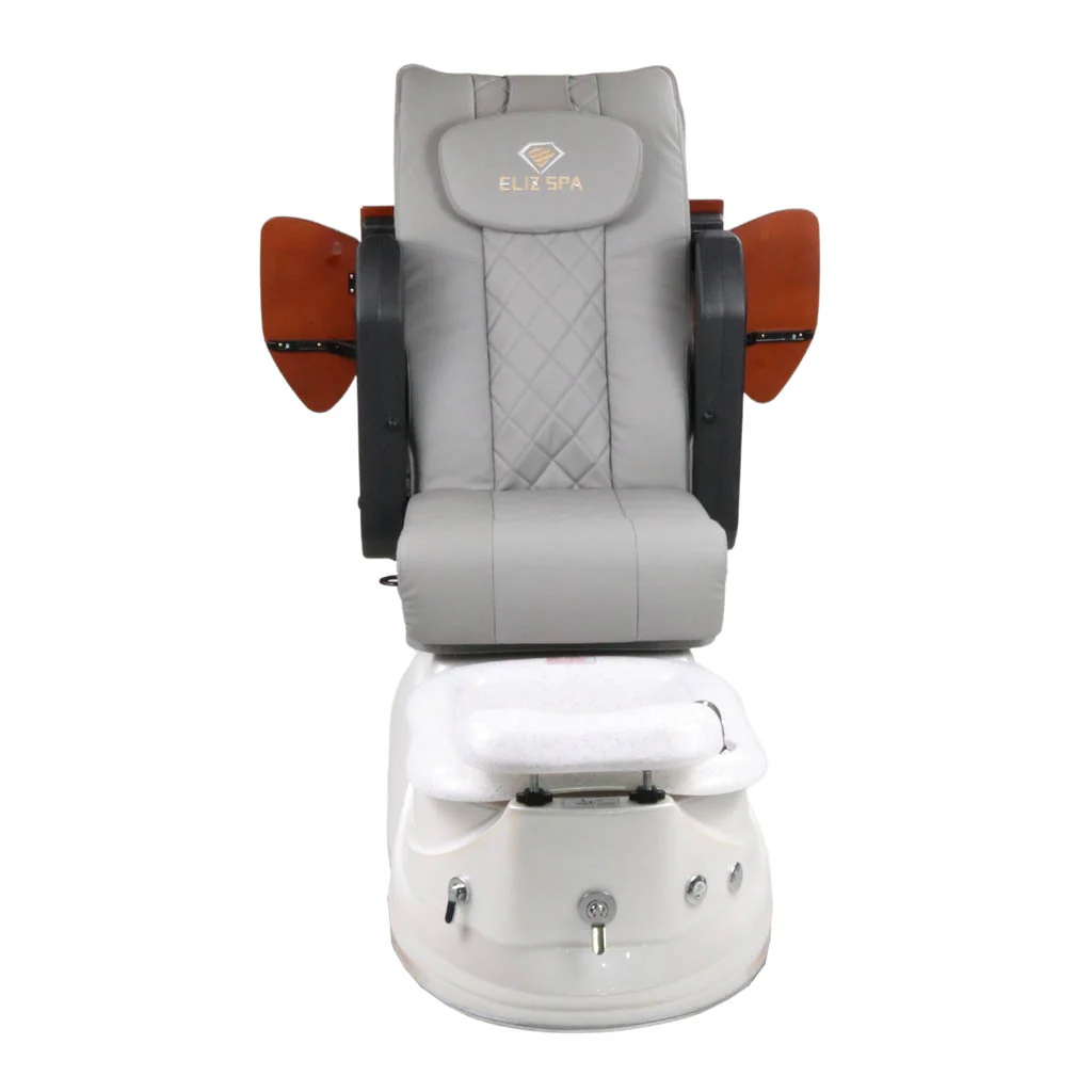 Pedicure Spa Chair - Pearl (Black | Grey | White) - Image 6