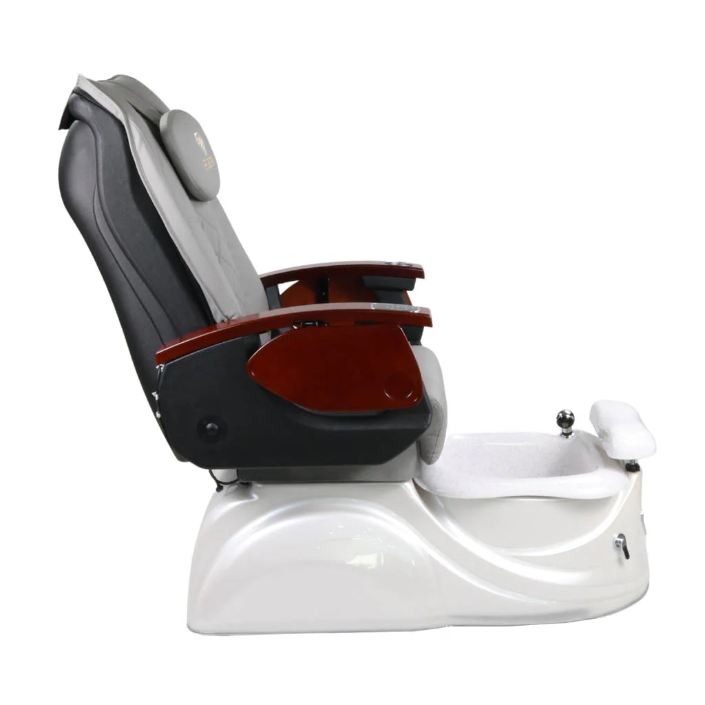 Pedicure Spa Chair - Pearl (Black | Grey | White) - Image 7
