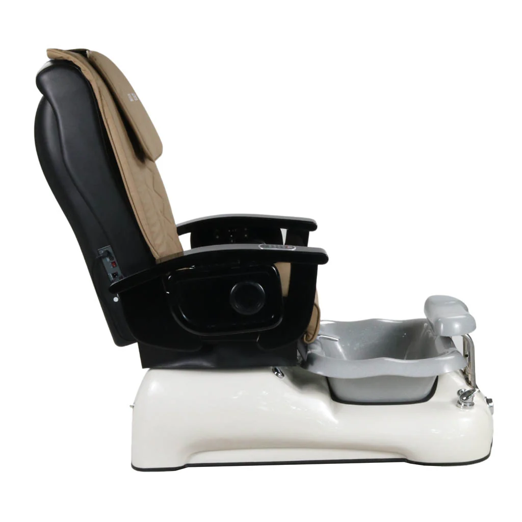 Pedicure Spa Chair - Dusk (Black | Beige | White) - Image 8