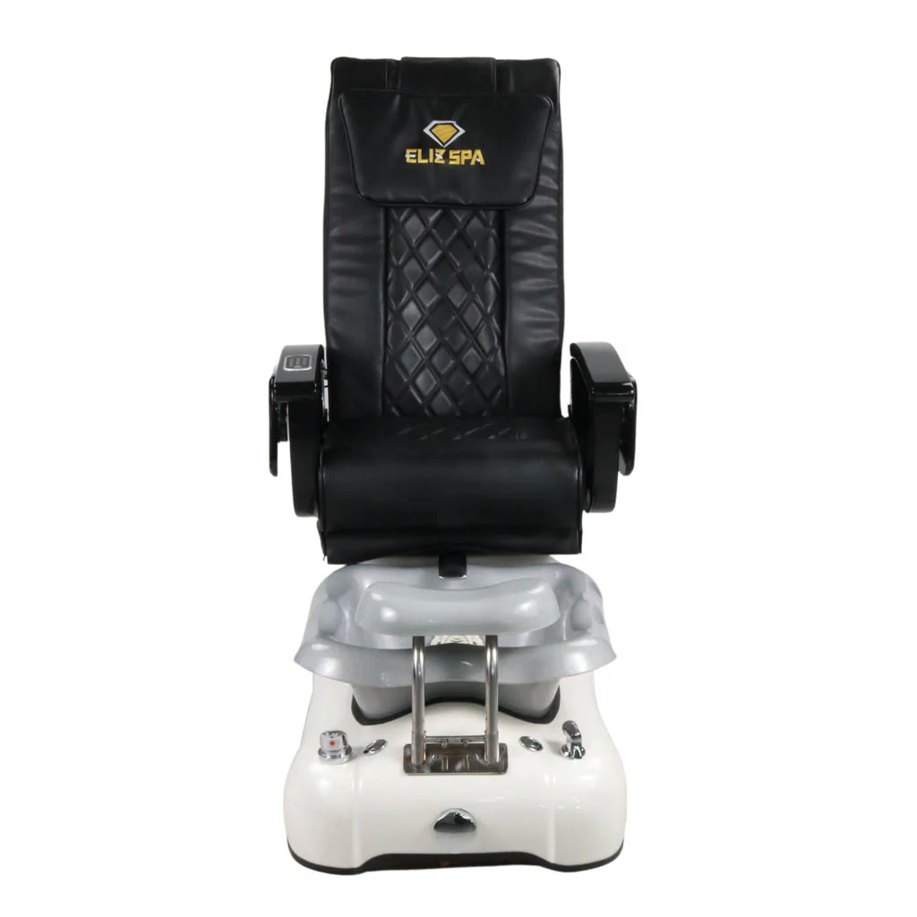 Pedicure Spa Chair - Dusk (Black | Black | White) - Image 6