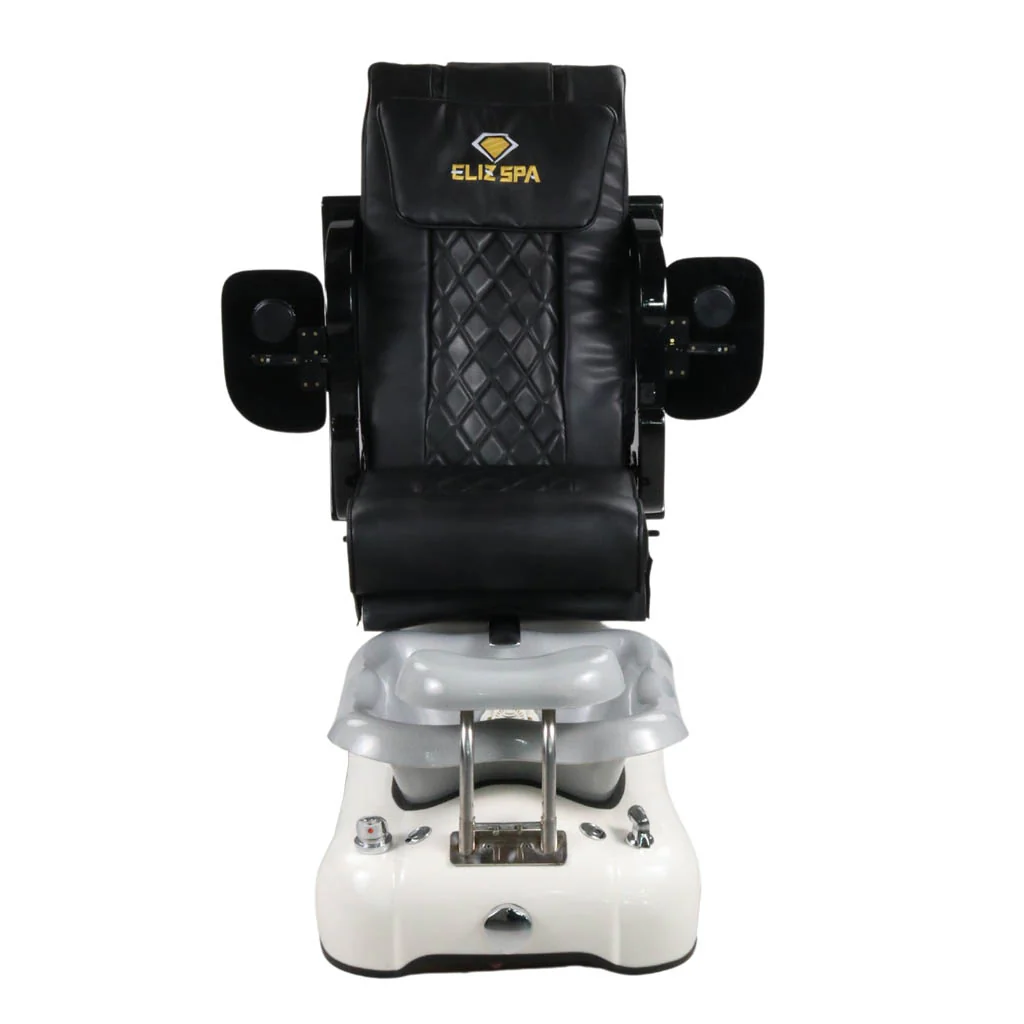Pedicure Spa Chair - Dusk (Black | Black | White) - Image 7