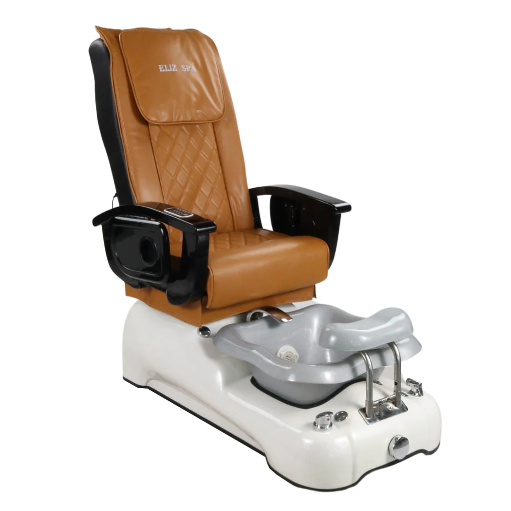 Pedicure Spa Chair - Dusk (Black | Mustard | White) - Image 4