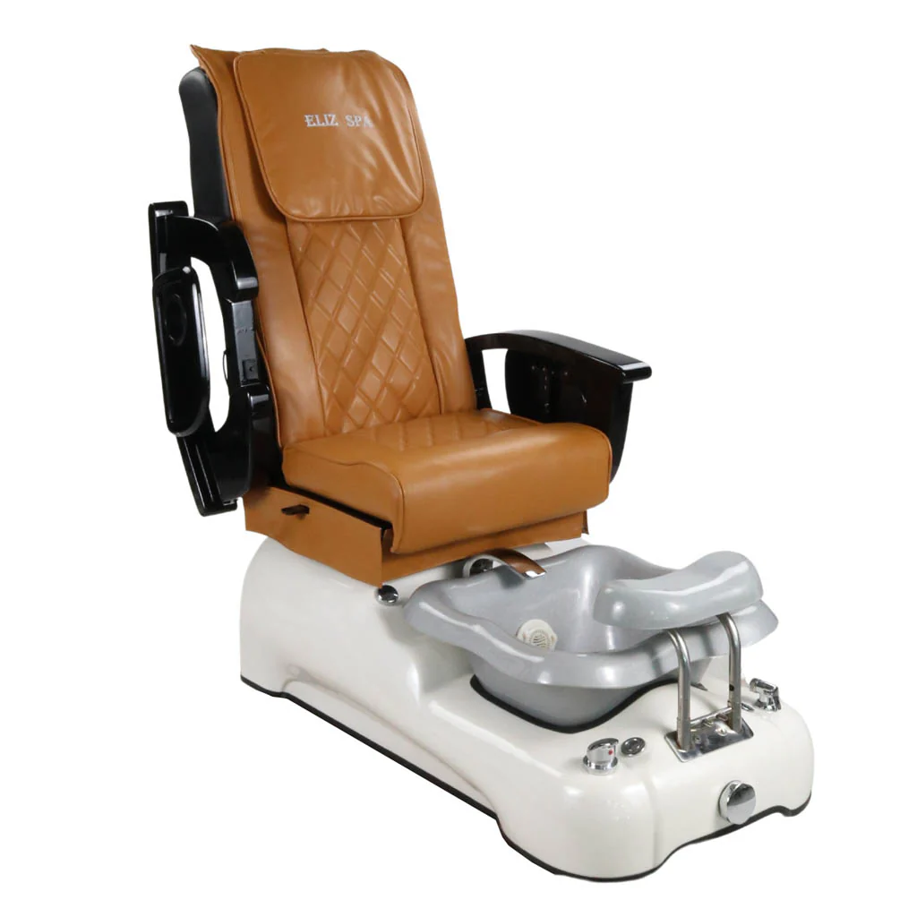 Pedicure Spa Chair - Dusk (Black | Mustard | White) - Image 5