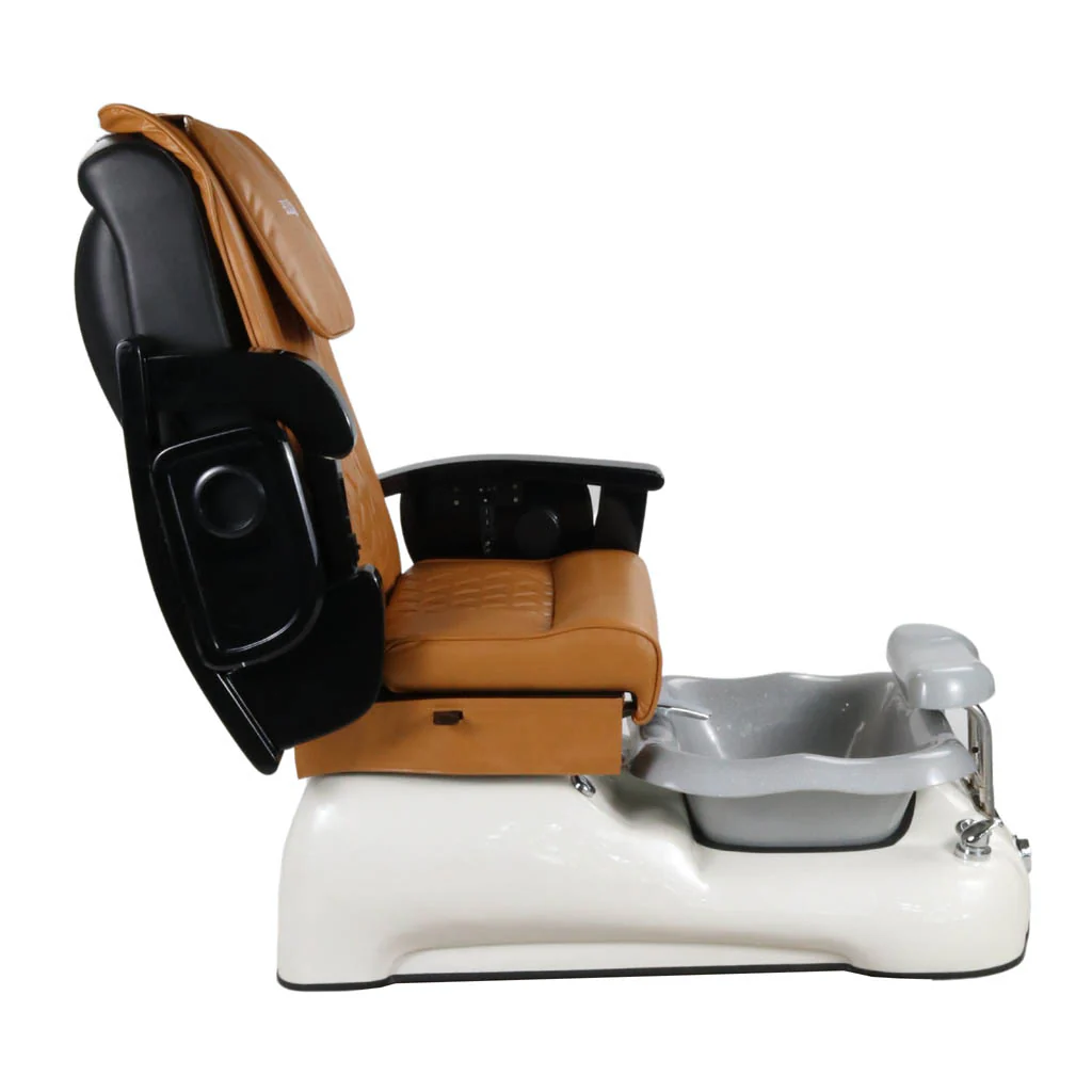 Pedicure Spa Chair - Dusk (Black | Mustard | White) - Image 9