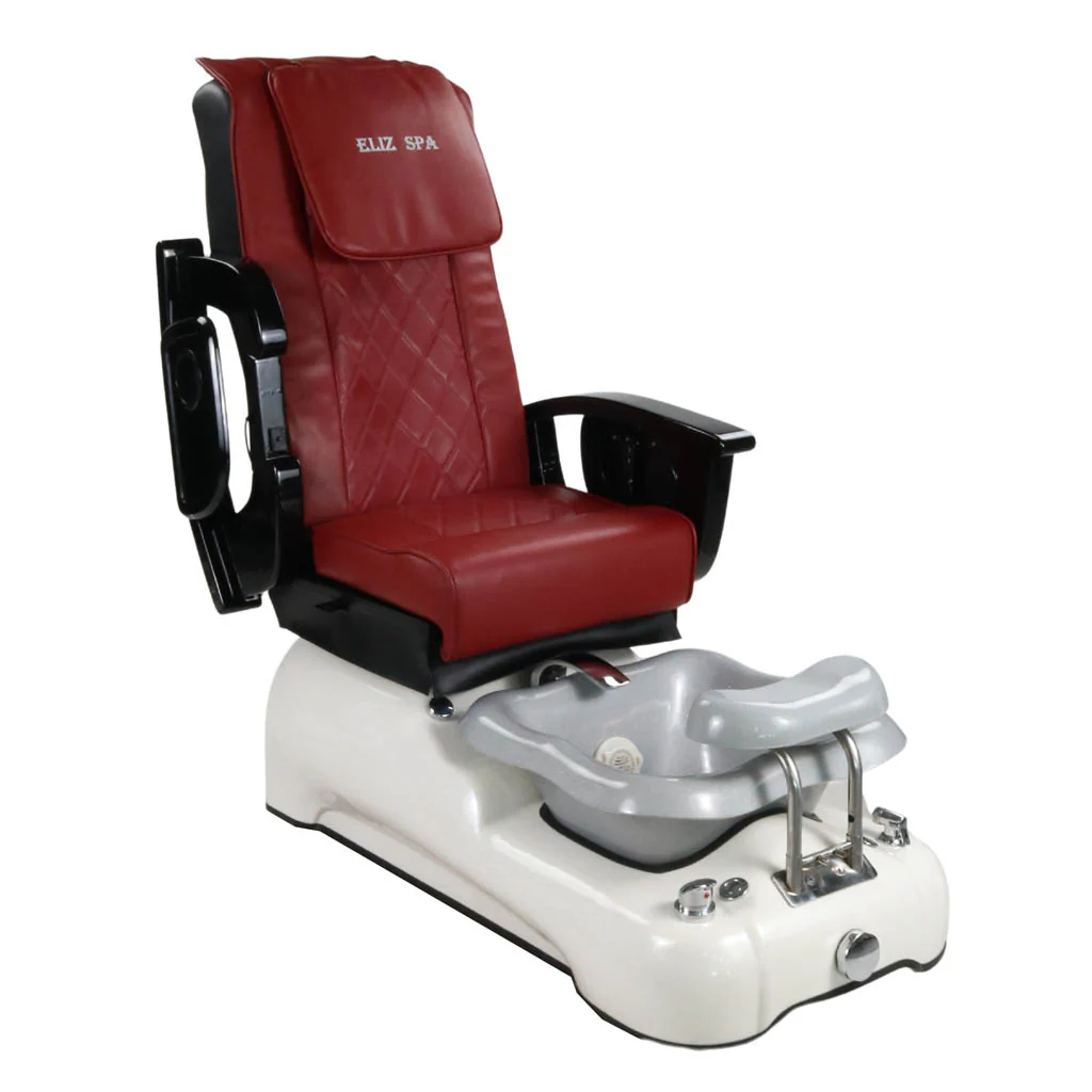 Pedicure Spa Chair - Dusk (Black | Red | White) - Image 5