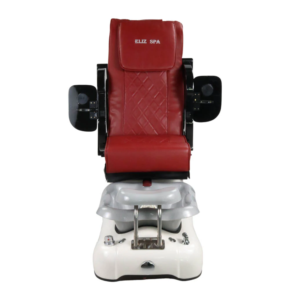 Pedicure Spa Chair - Dusk (Black | Red | White) - Image 8