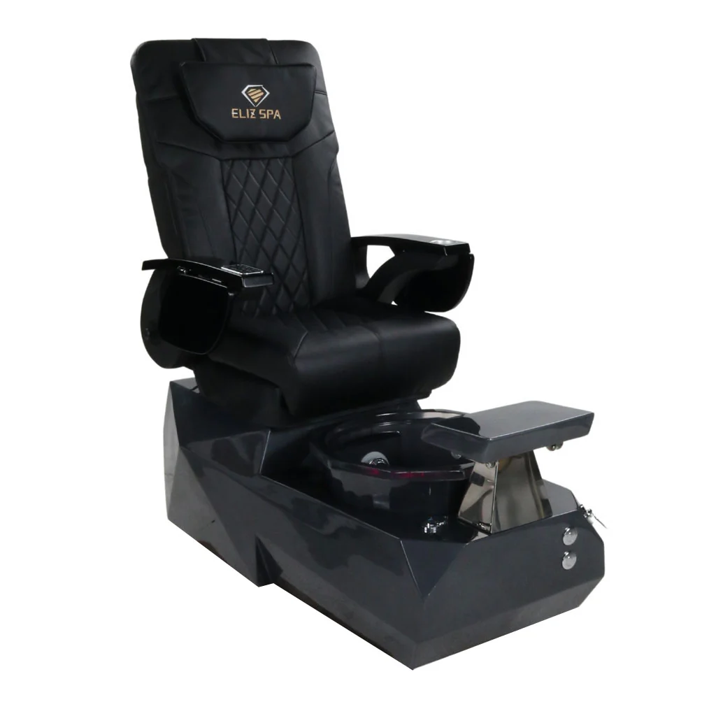 Pedicure Spa Chair - Eclipse (Black | Black | Black) - Image 4