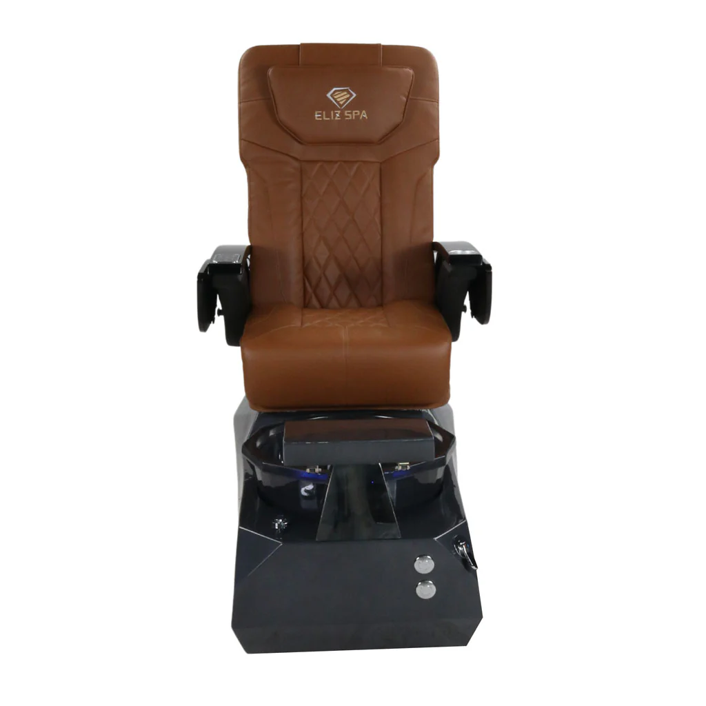 Pedicure Spa Chair - Eclipse (Black | Cappuccino | Black) - Image 5