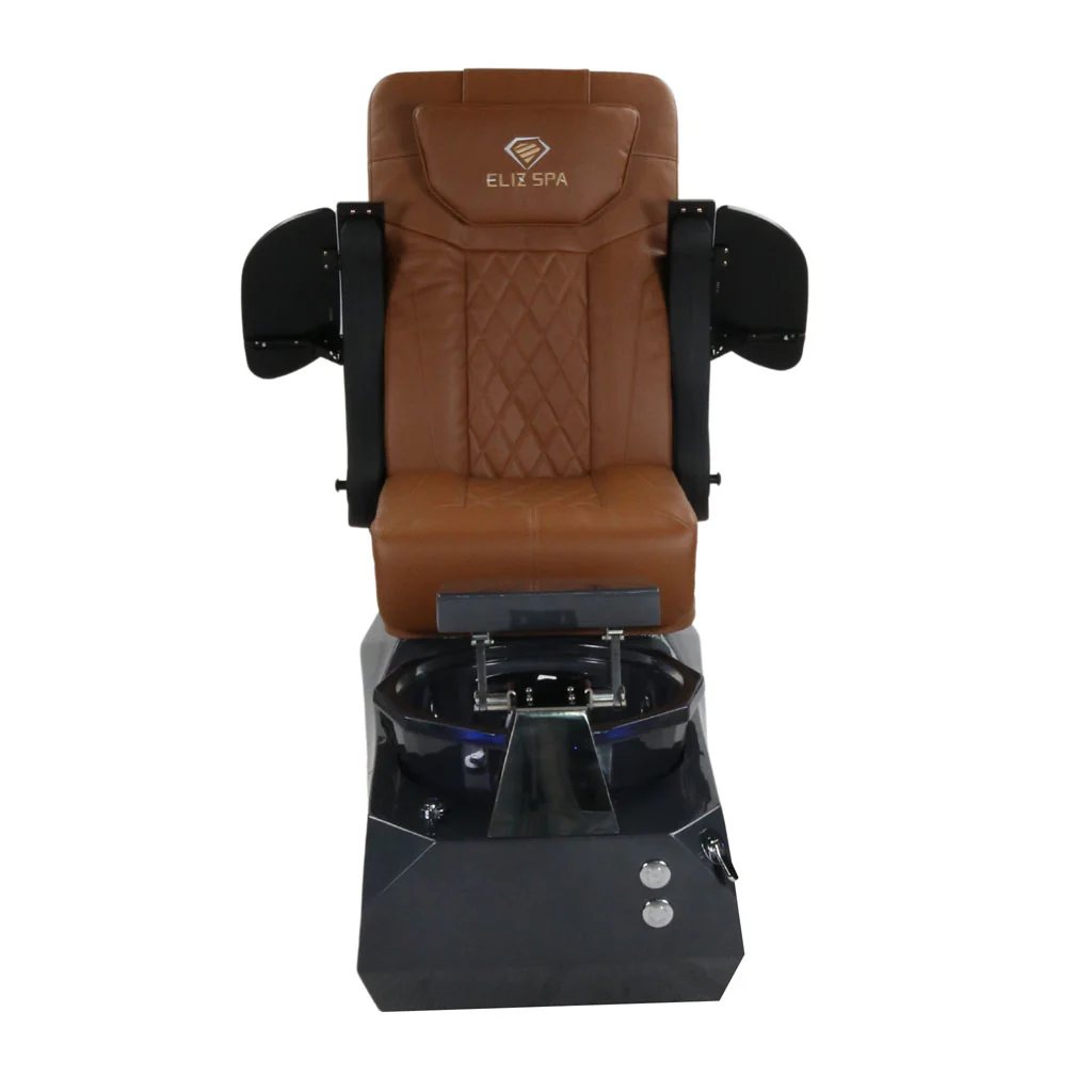 Pedicure Spa Chair - Eclipse (Black | Cappuccino | Black) - Image 6