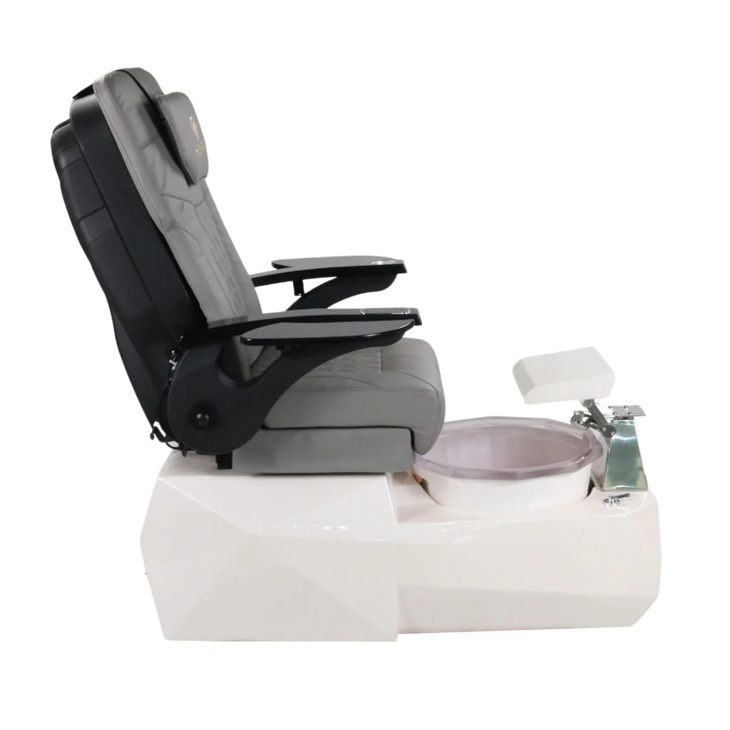 Pedicure Spa Chair - Eclipse (Black | Grey | White) - Image 3