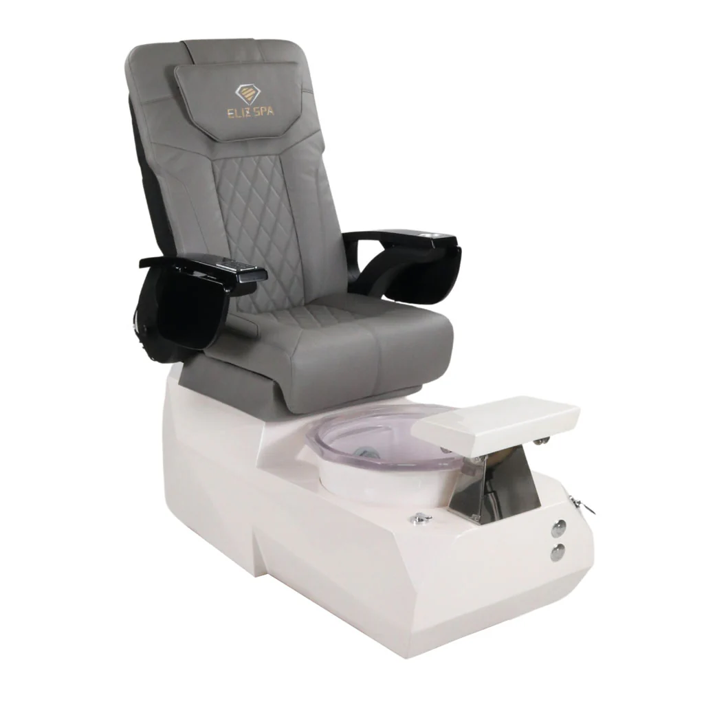 Pedicure Spa Chair - Eclipse (Black | Grey | White) - Image 4