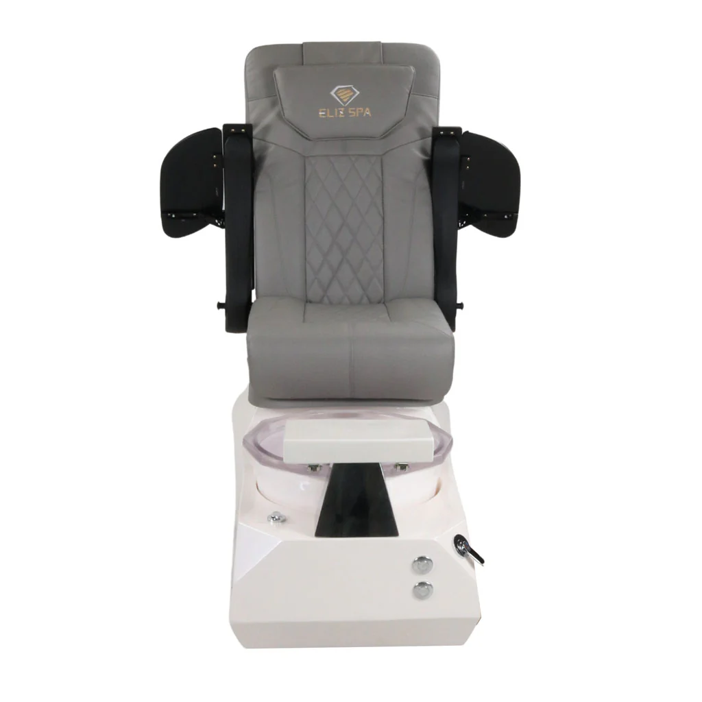 Pedicure Spa Chair - Eclipse (Black | Grey | White) - Image 6