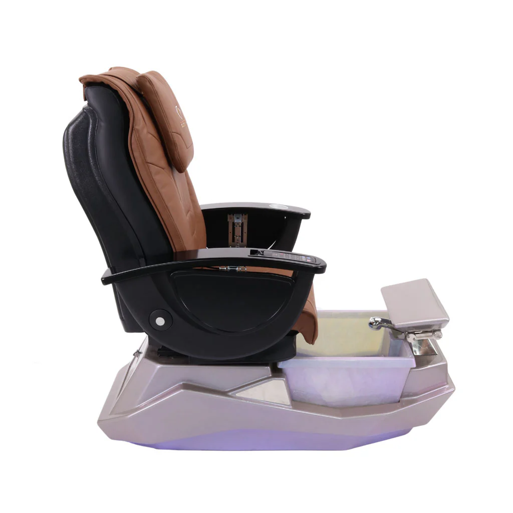 Pedicure Spa Chair - Maximus (Black | Cappuccino | Grey) - Image 3