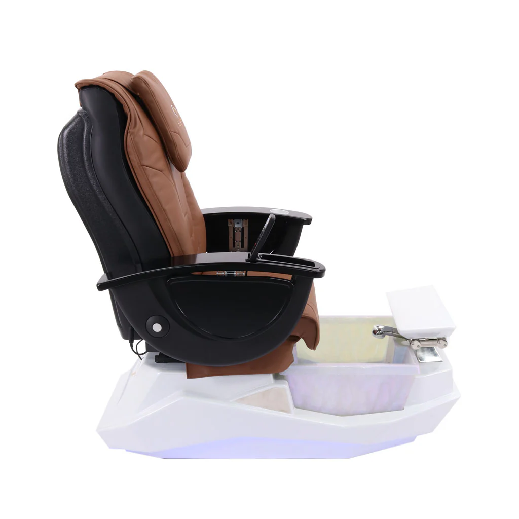 Pedicure Spa Chair - Maximus (Black | Cappuccino | White) - Image 3