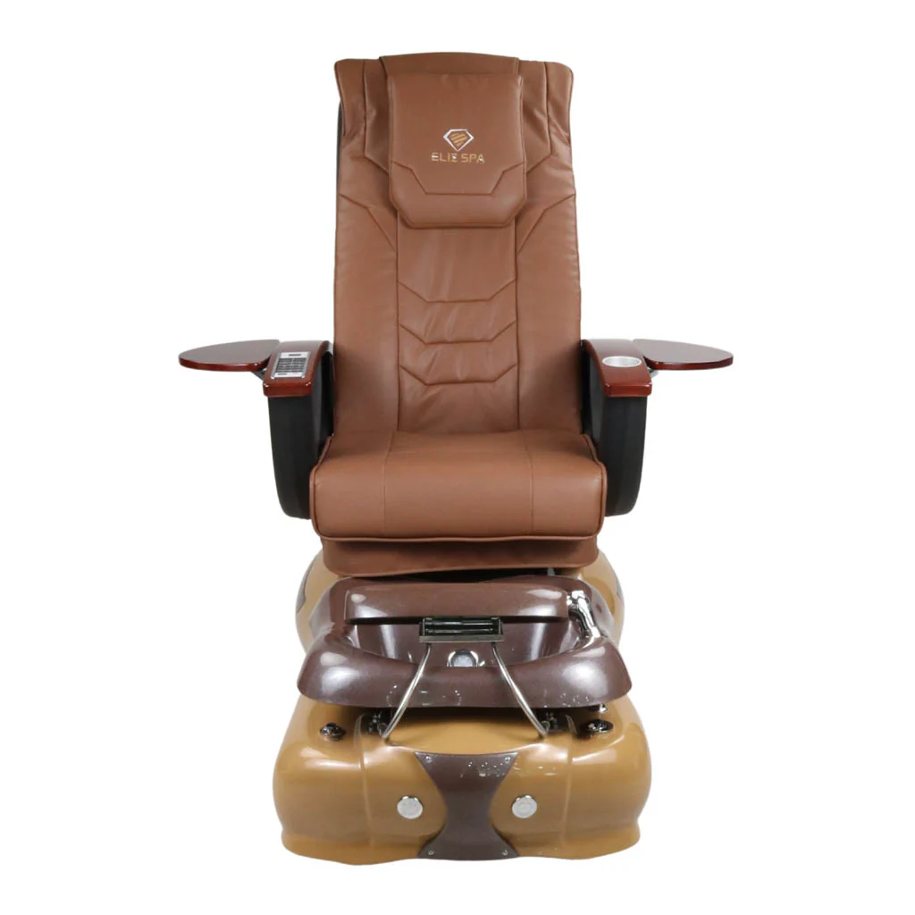 Pedicure Spa Chair - Mocha (Wood | Cappuccino | Brown) - Image 2