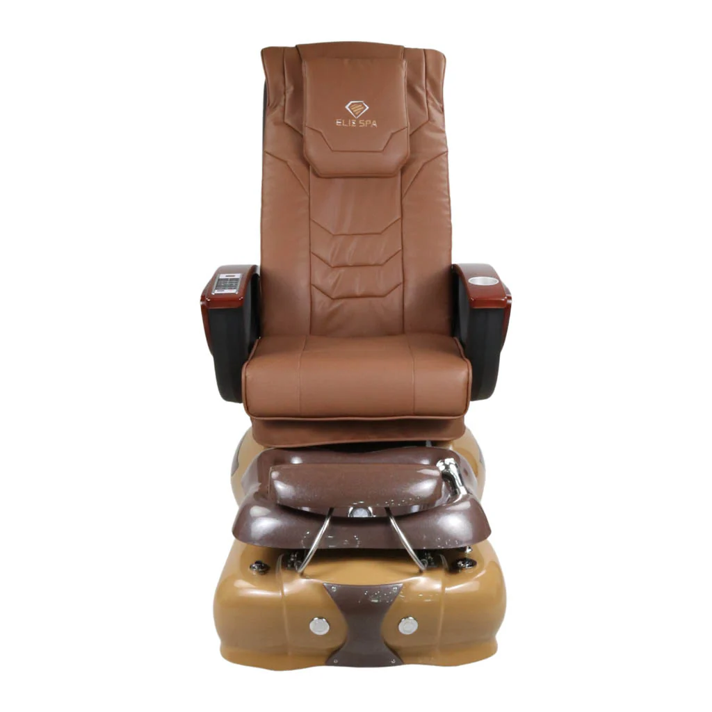 Pedicure Spa Chair - Mocha (Wood | Cappuccino | Brown) - Image 5