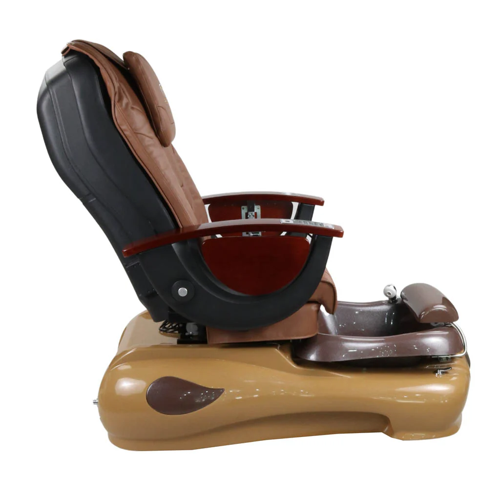 Pedicure Spa Chair - Mocha (Wood | Cappuccino | Brown) - Image 7