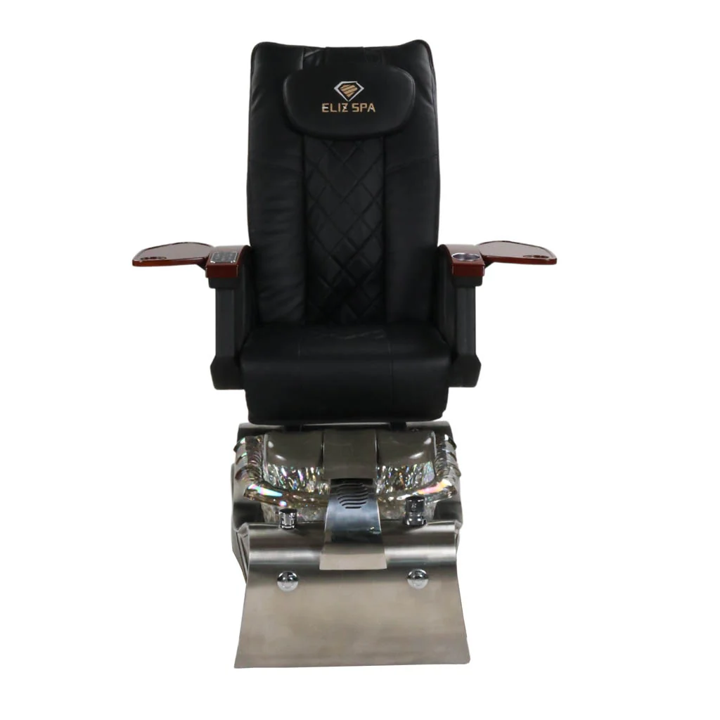 Pedicure Spa Chair - Nimbus (Wood | Black | Silver) - Image 2