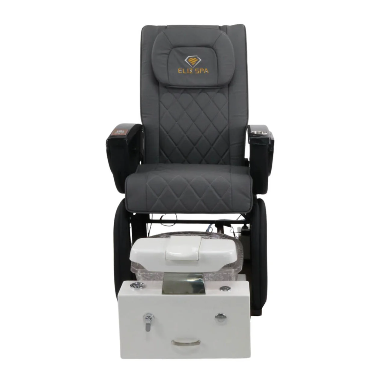 Pedicure Spa Chair - Omega Retractable (Black | Grey | White) - Image 2