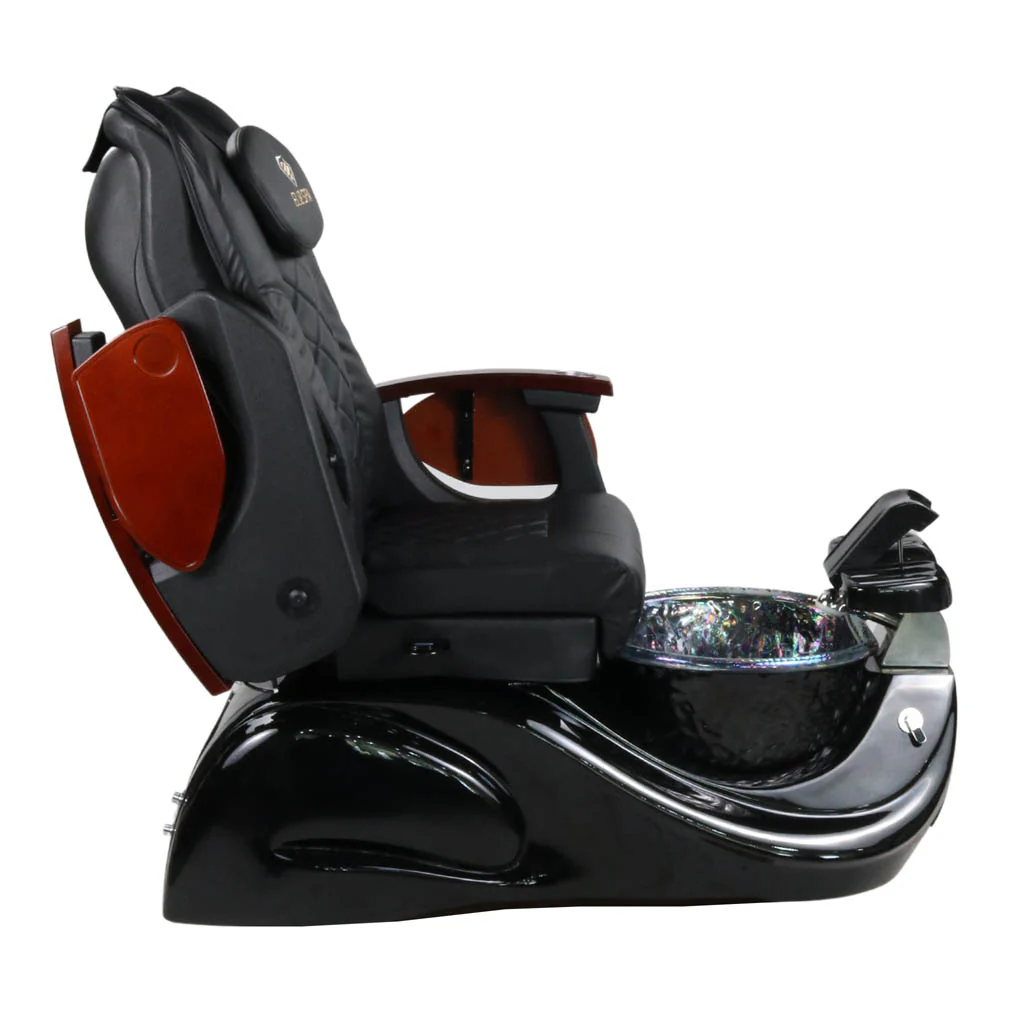 Pedicure Spa Chair - Oracle (Wood | Black | Black) - Image 8