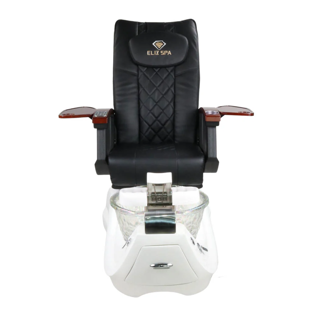 Pedicure Spa Chair - Oracle (Wood | Black | White) - Image 2