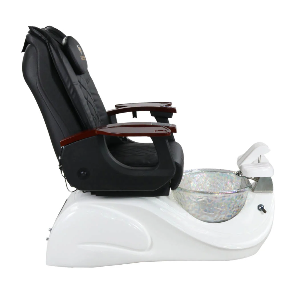 Pedicure Spa Chair - Oracle (Wood | Black | White) - Image 3