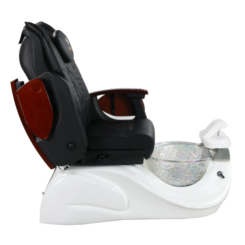 Pedicure Spa Chair - Oracle (Wood | Black | White) - Image 7