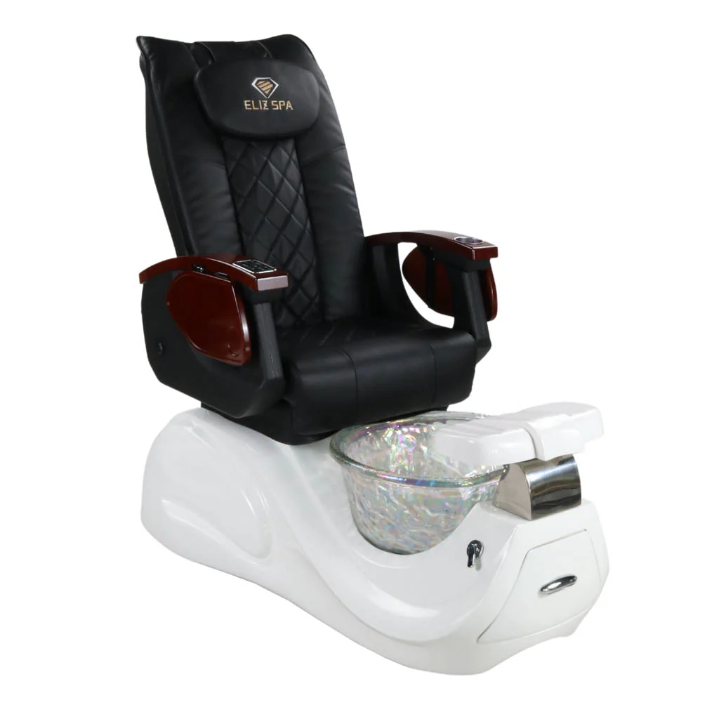 Pedicure Spa Chair - Oracle (Wood | Black | White) - Image 8