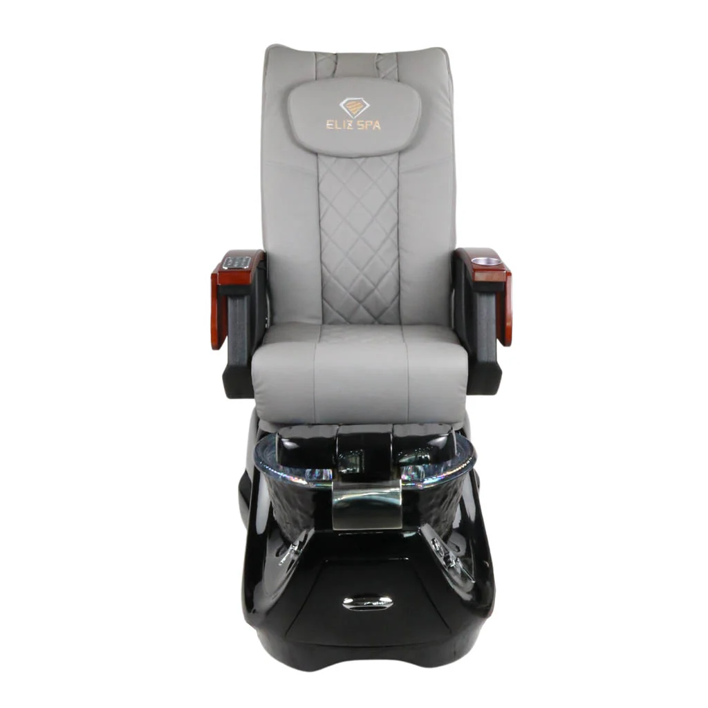 Pedicure Spa Chair - Oracle (Wood | Grey | Black) - Image 5