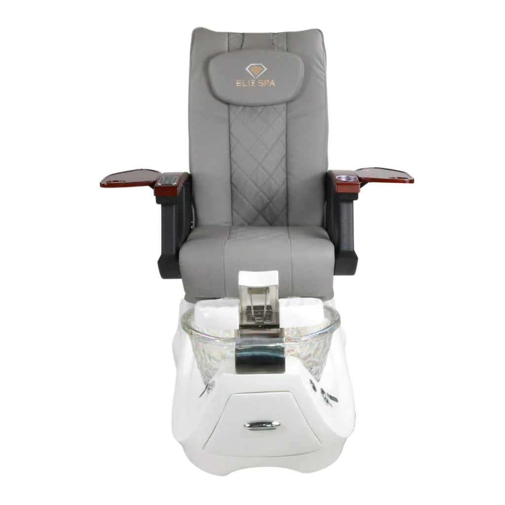 Pedicure Spa Chair - Oracle (Wood | Grey | White) - Image 2