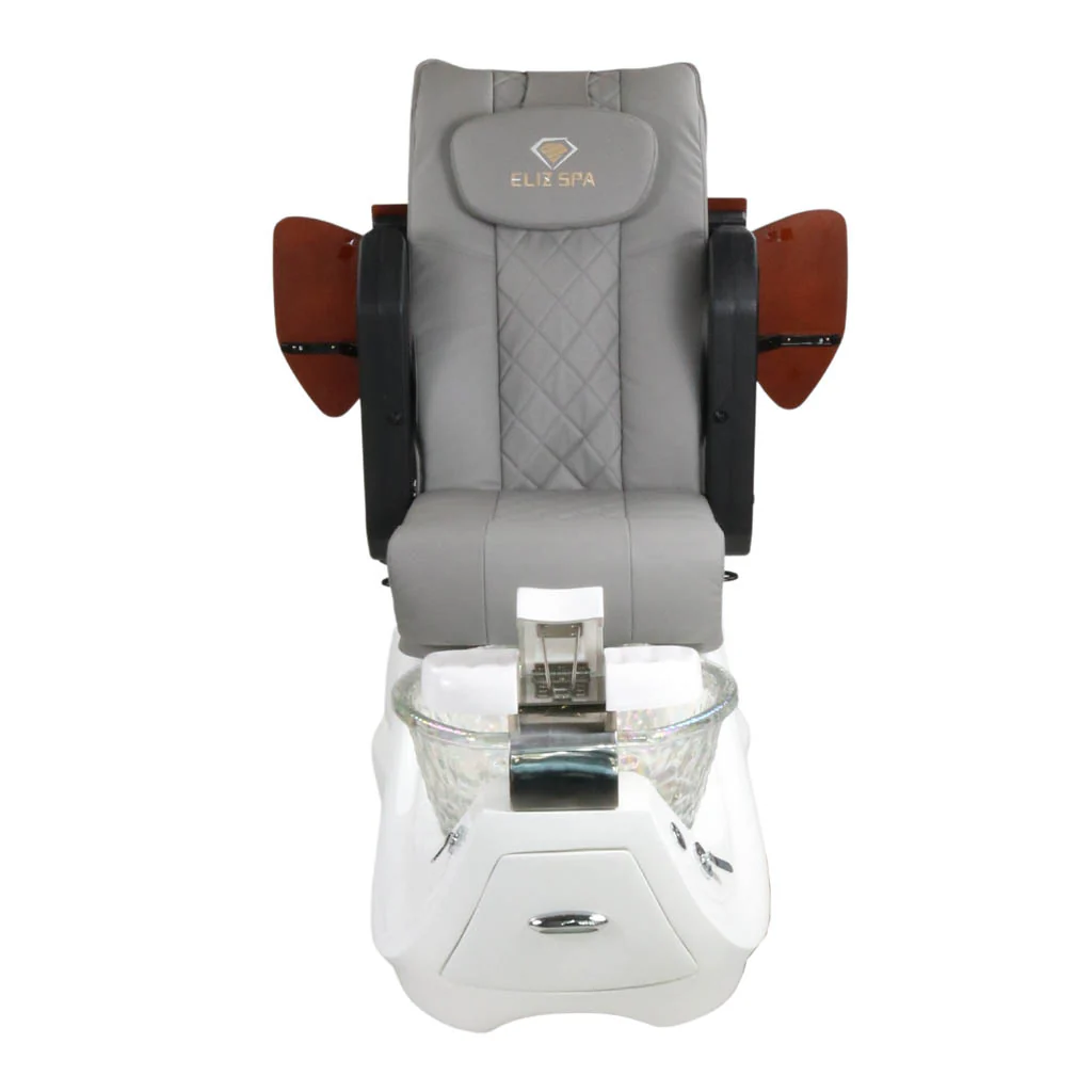 Pedicure Spa Chair - Oracle (Wood | Grey | White) - Image 5