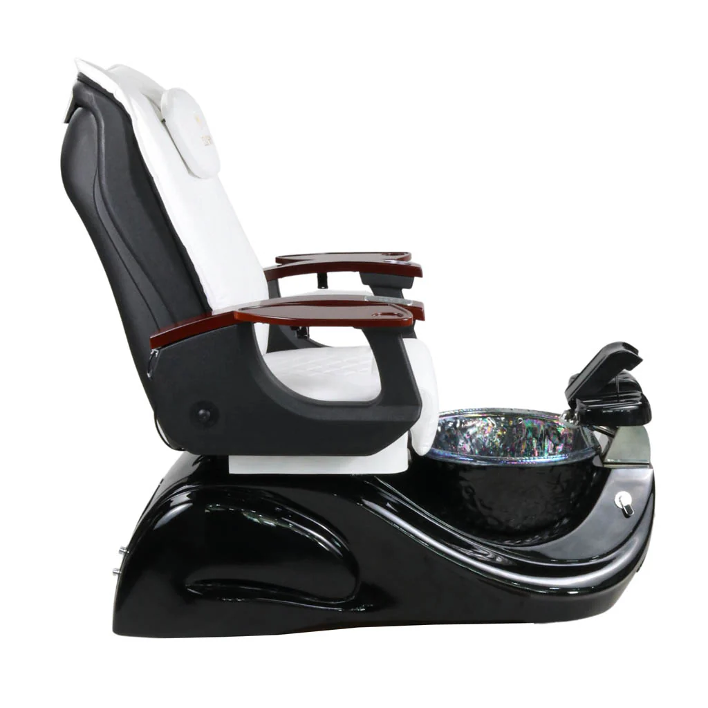 Pedicure Spa Chair - Oracle (Wood | White | Black) - Image 3