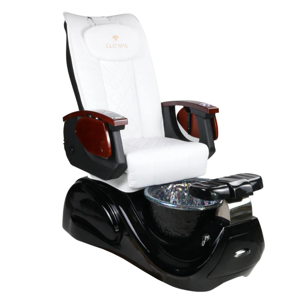 Pedicure Spa Chair - Oracle (Wood | White | Black) - Image 4