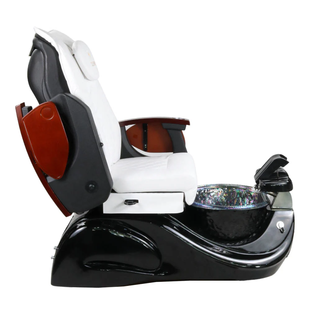 Pedicure Spa Chair - Oracle (Wood | White | Black) - Image 8