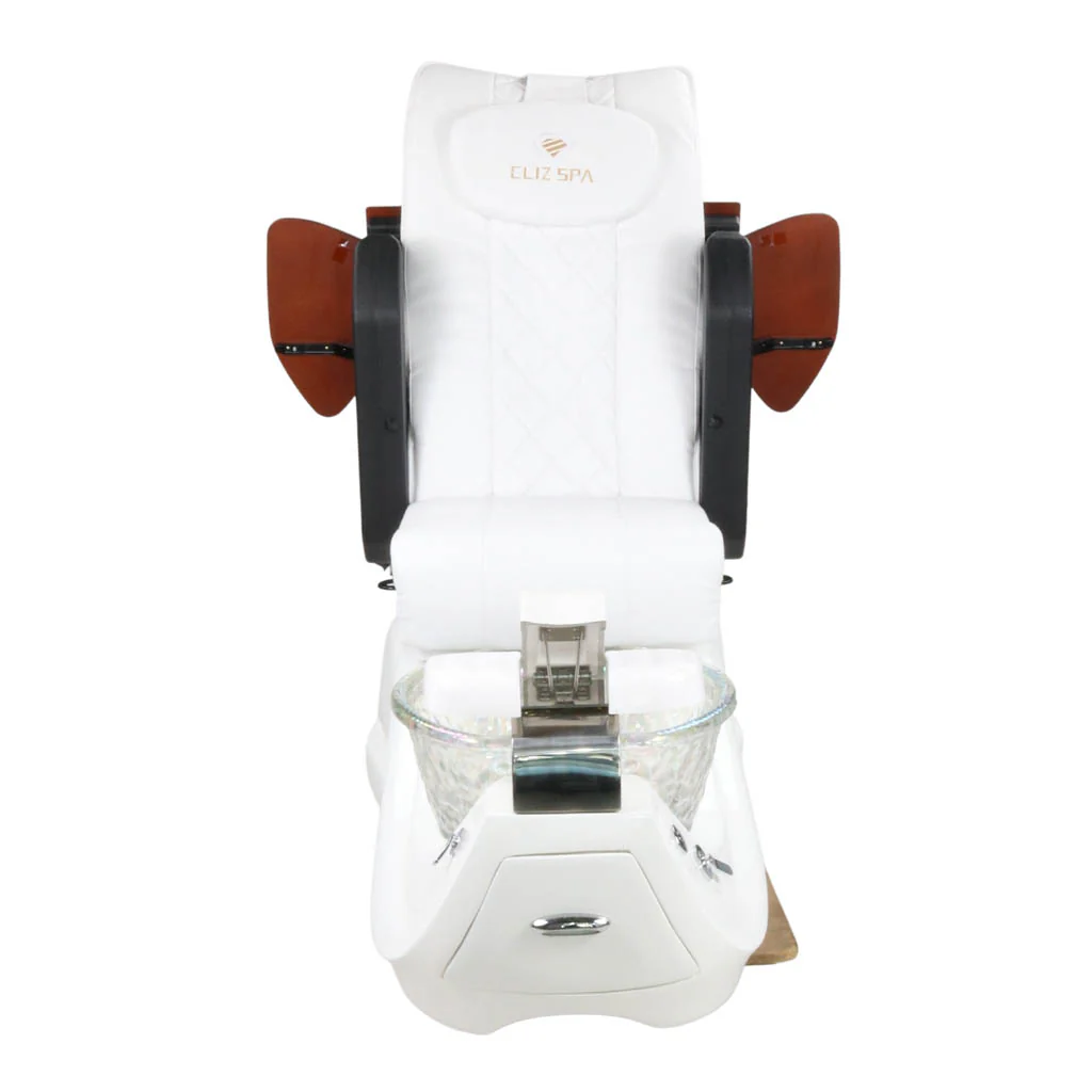 Pedicure Spa Chair - Oracle (Wood | White | White) - Image 5