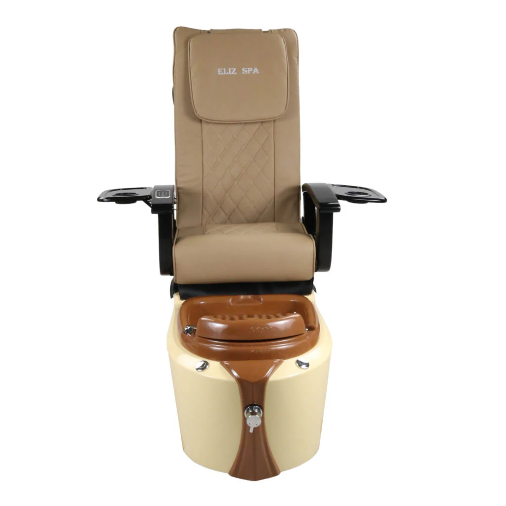 Pedicure Spa Chair - Toffee (Black | Beige | Cream) - Image 2